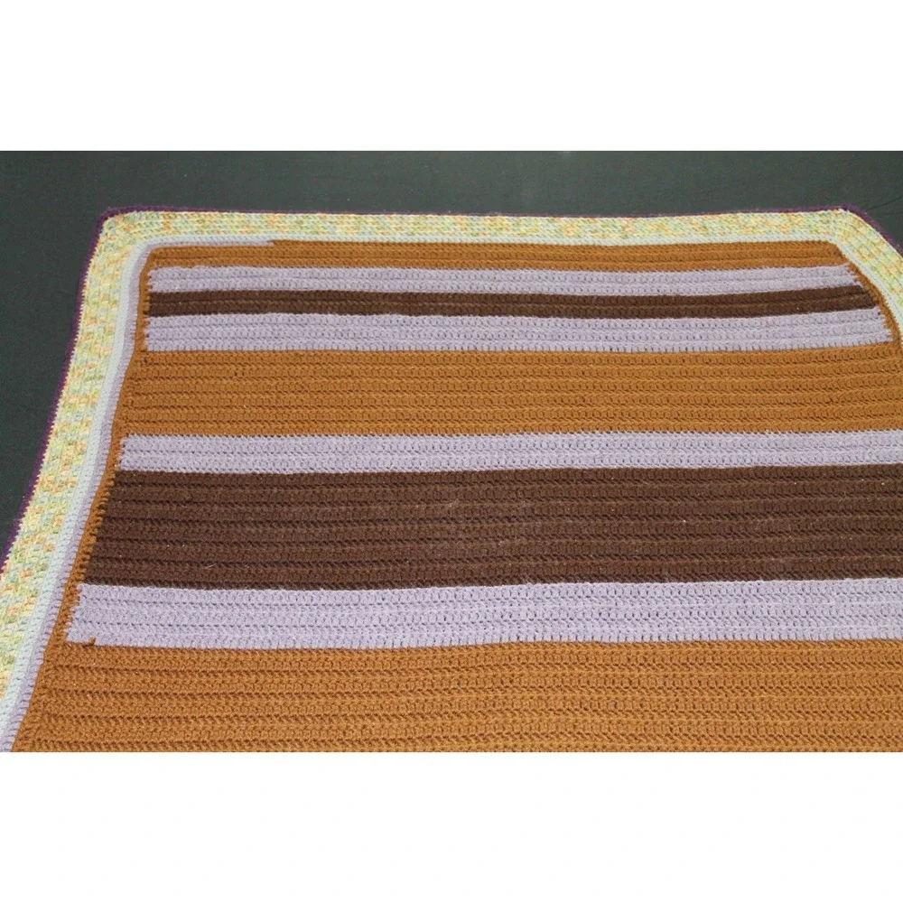 Handmade crochet blanket